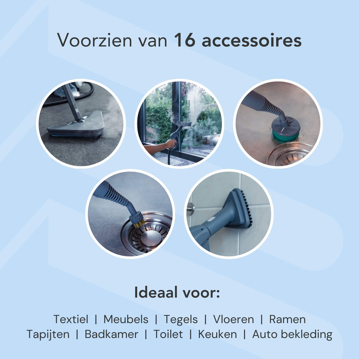 Essentiële kenmerken voor een grondige reiniging Essentiële kenmerken voor een grondige reiniging